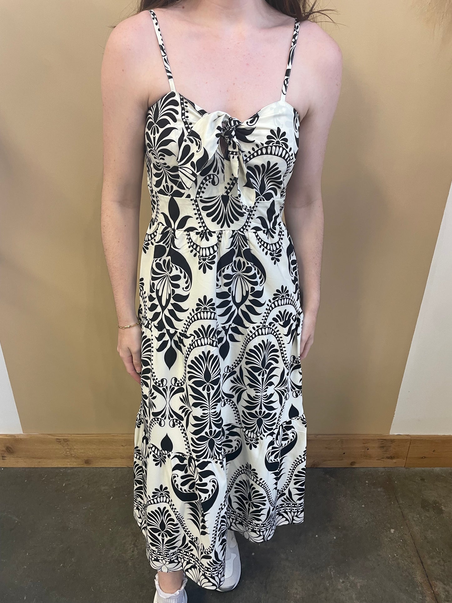 Here For You Paisley Maxi Dress