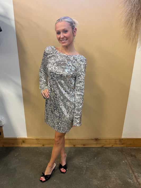 Shimmer and Shake Sequin Dress