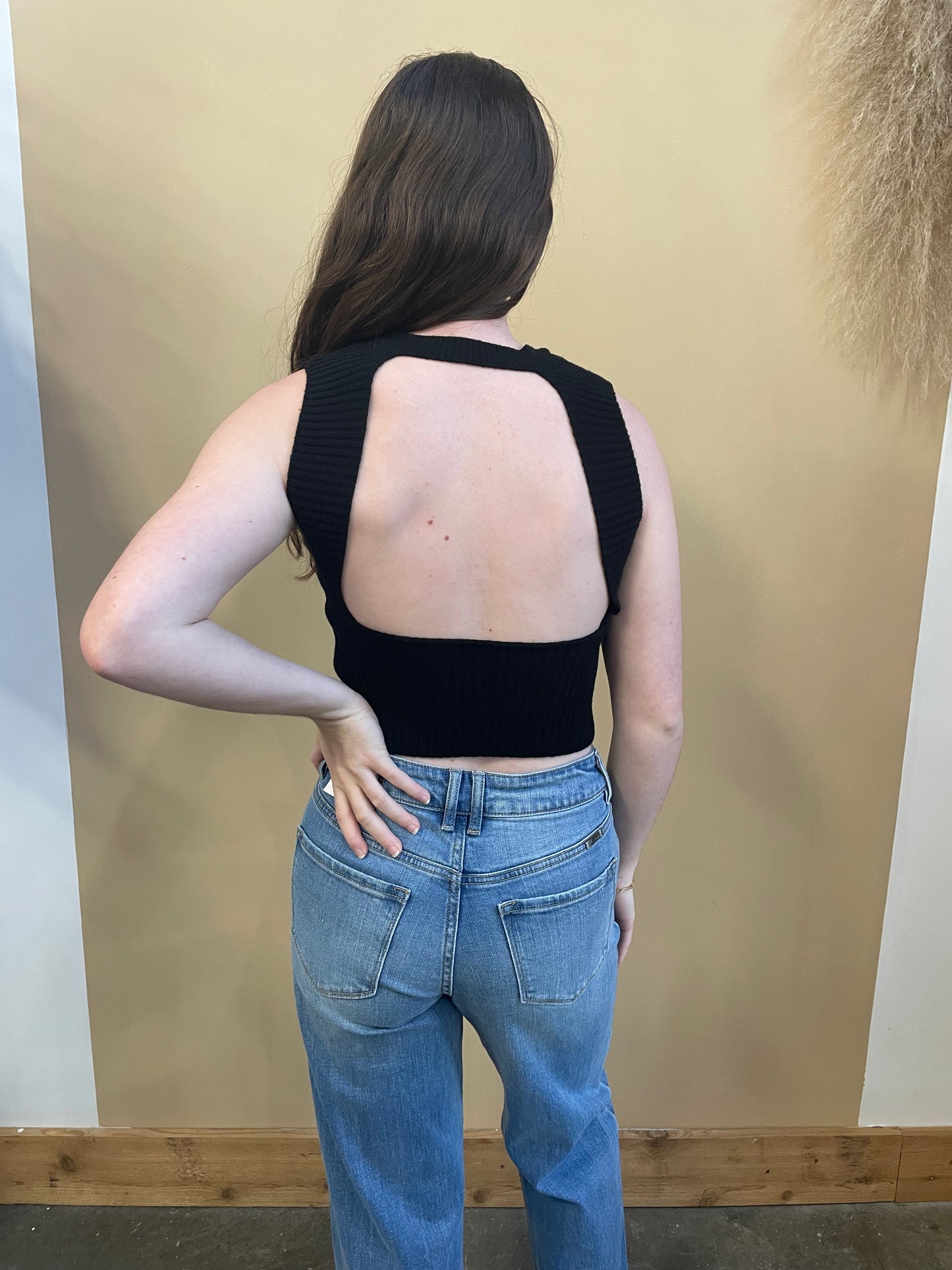 Katie Open Back Top