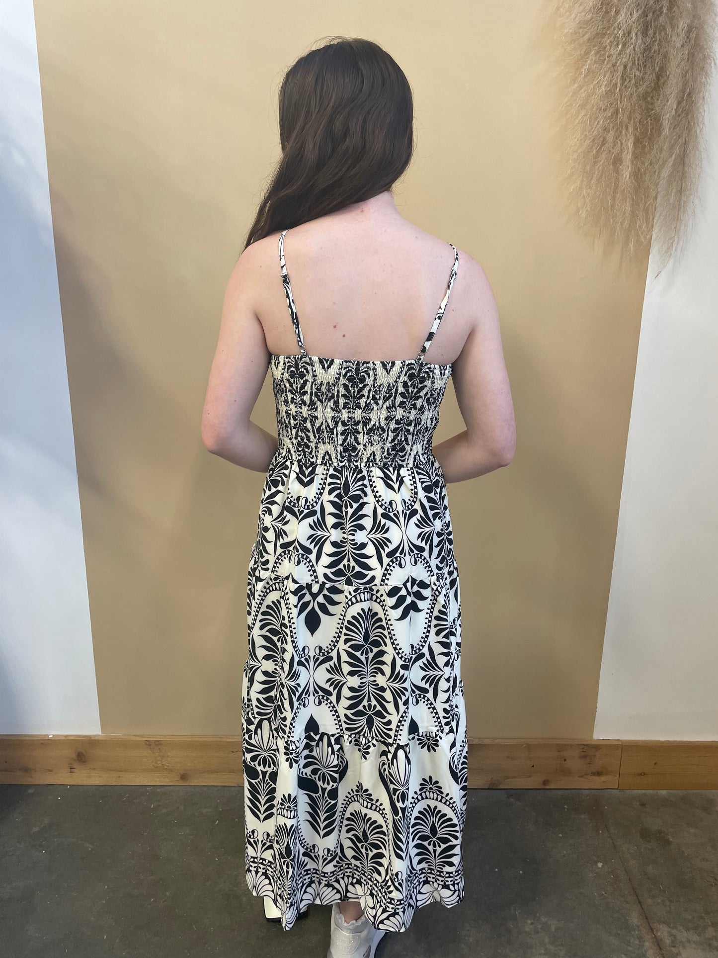 Here For You Paisley Maxi Dress