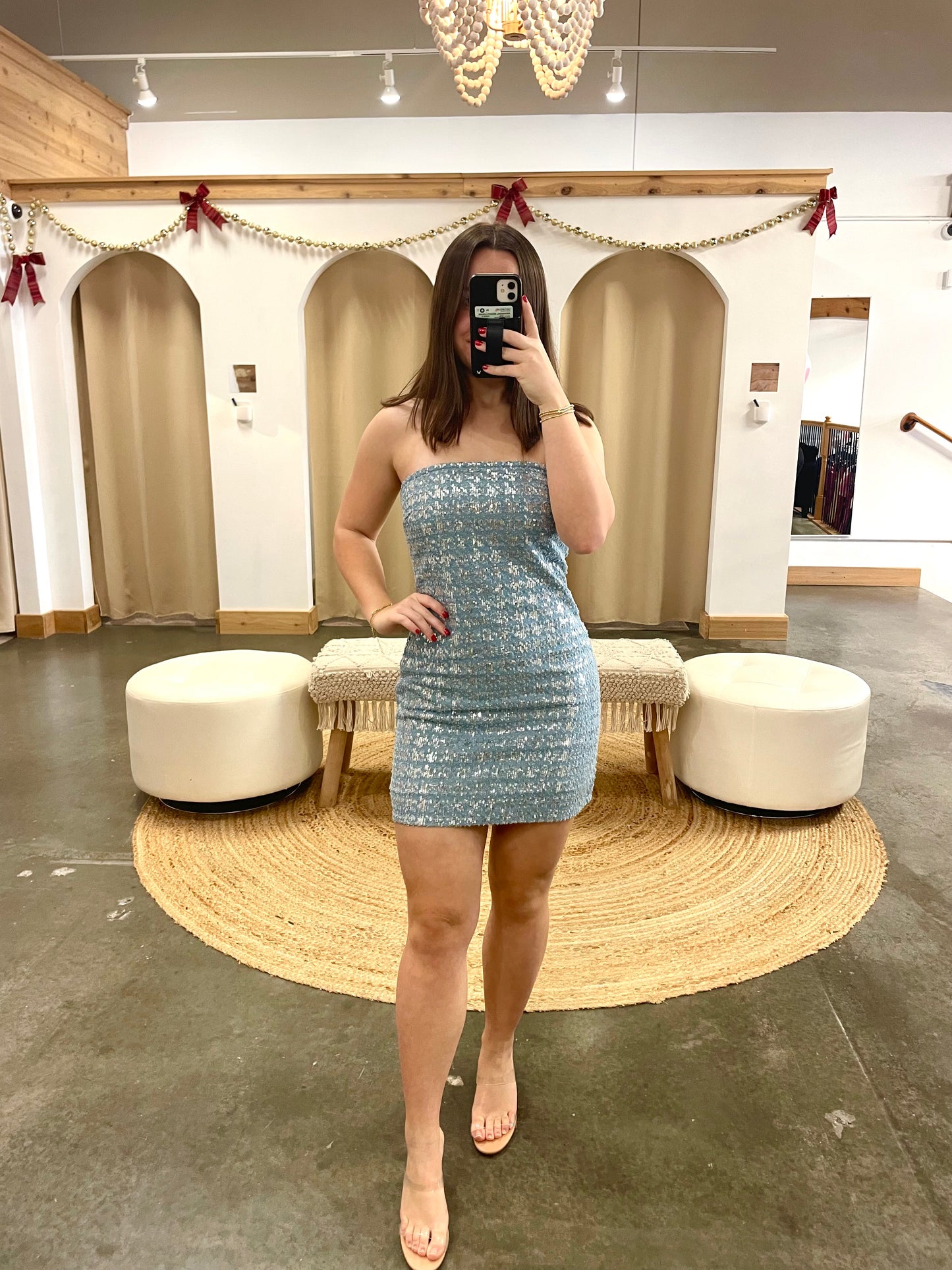 Laura Strapless Mini Dress