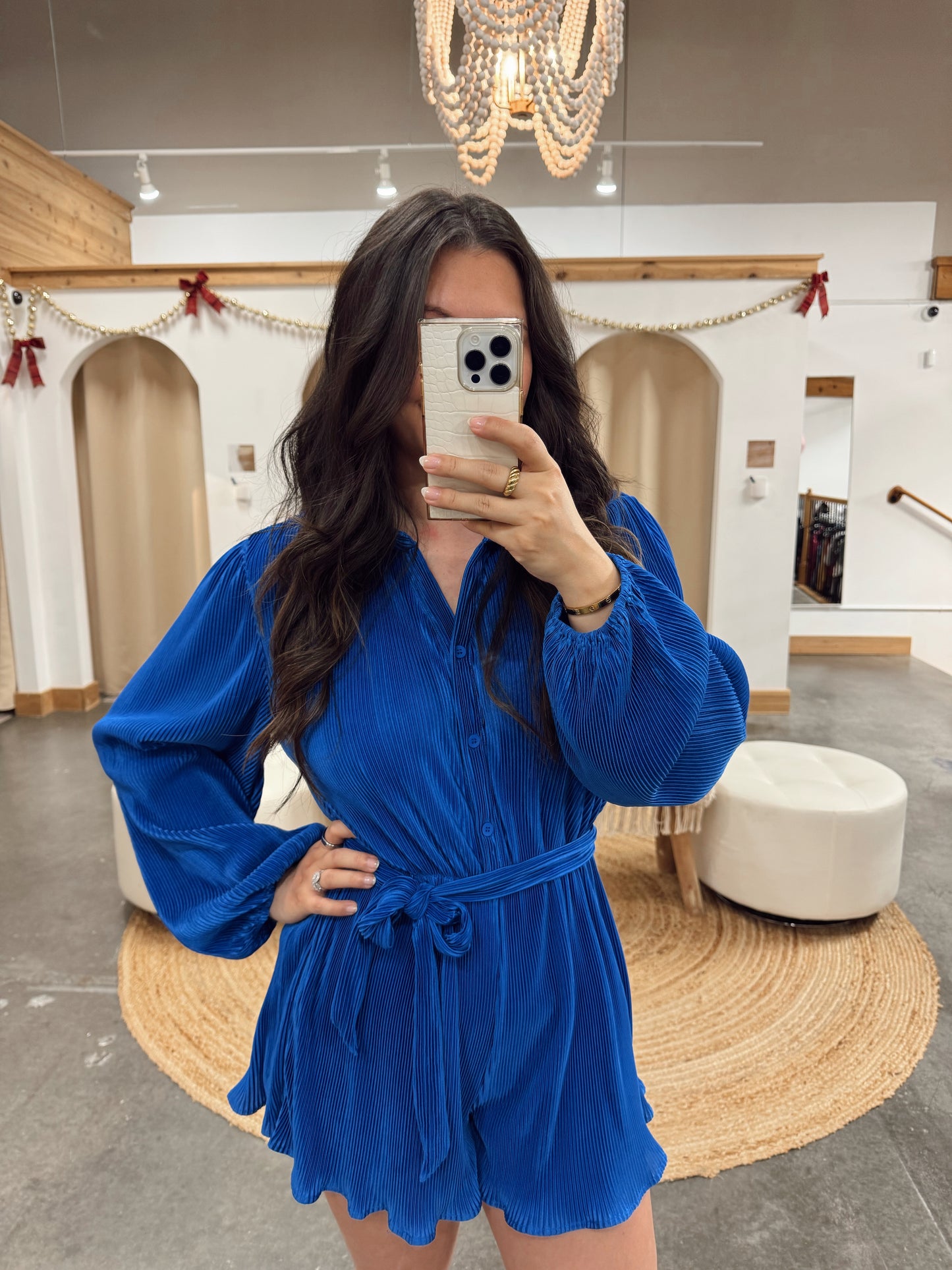 Amy Plisse Romper