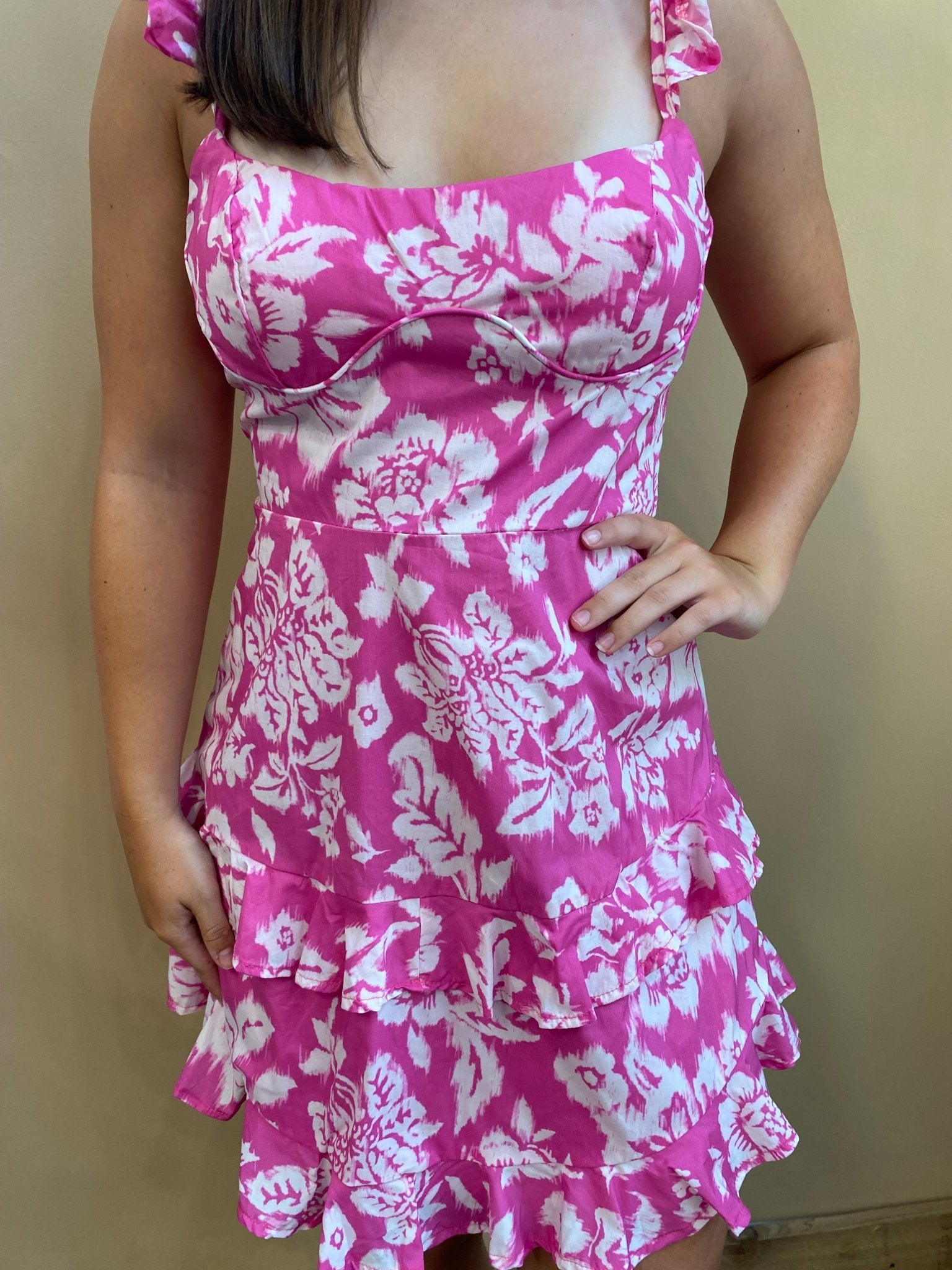 Jamie Floral Dress - Arete Style