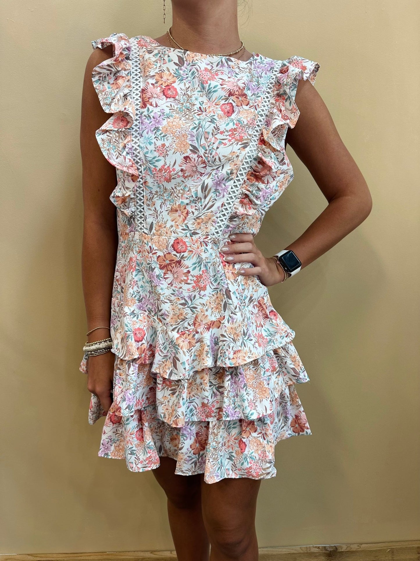 On My Mind Floral Dress - Arete Style