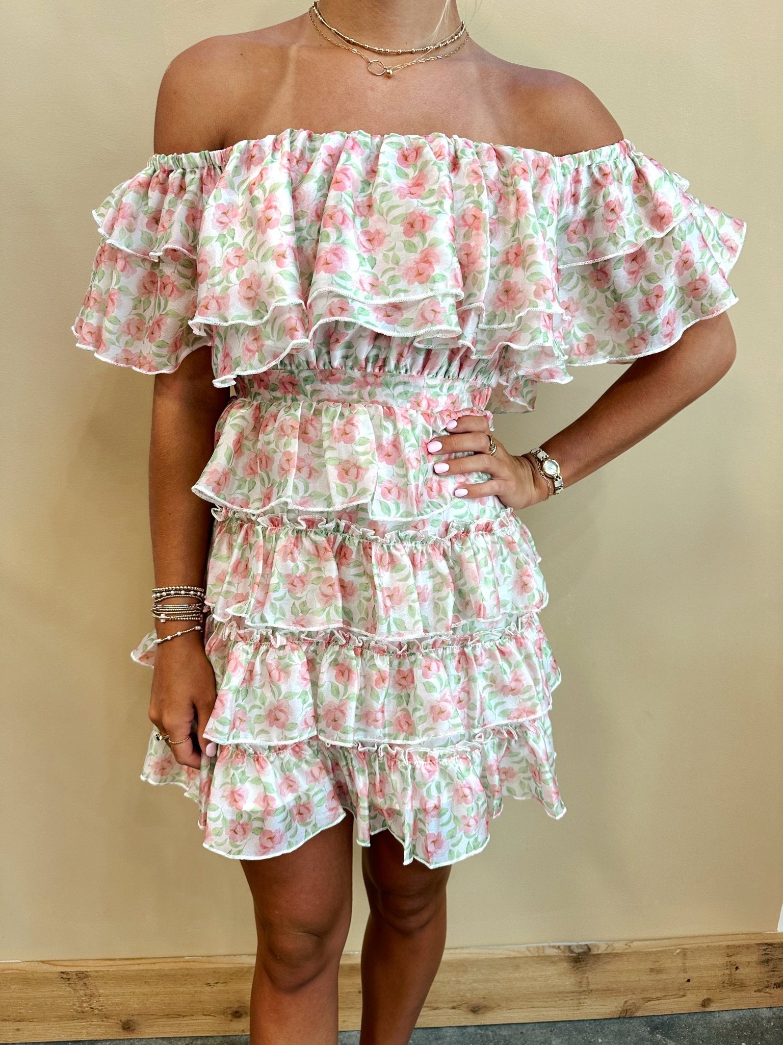 Virginia Floral Dress - Arete Style